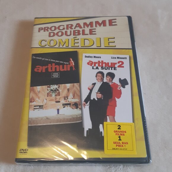 Arthur , Arthur2 Double program Original seal doubled in Quebec, english version - Picture 1 of 6
